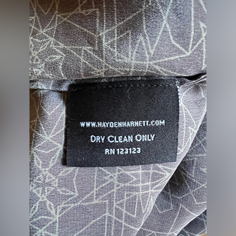 NWT HAYDEN-HARNETT 100% Silk “Michi” Cami Tank Top Geometric Design MSRP $98 - Picture 14 of 15